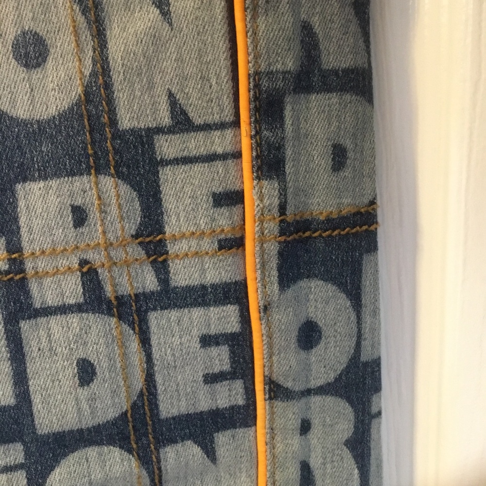 Unique Beyoncé Dereon All Over Jeans (Lapel flap needs stitching) NICE! - Picture 5 of 16